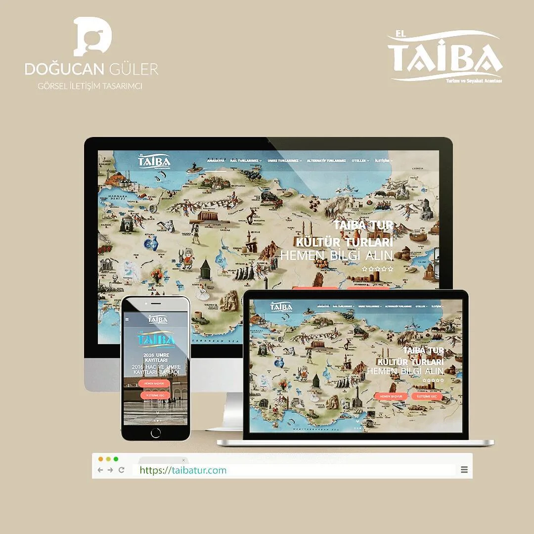 El Taiba Turizm – Kurumsal Websitesi Tasarımı