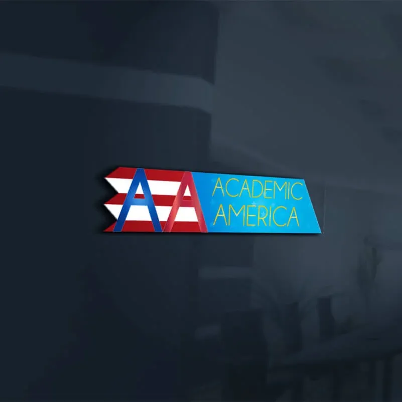Academic America Logo Design image 1