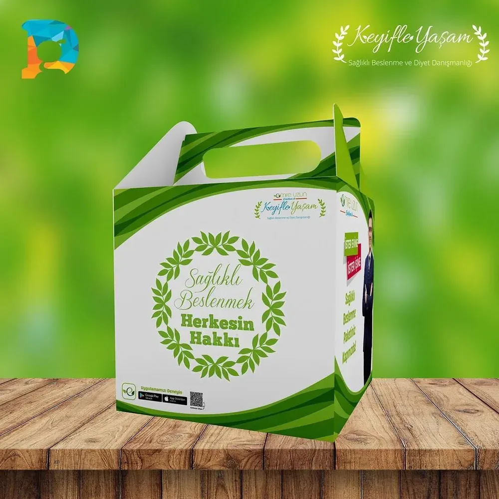 Dietitian Emre U. Diet Box Packaging Design