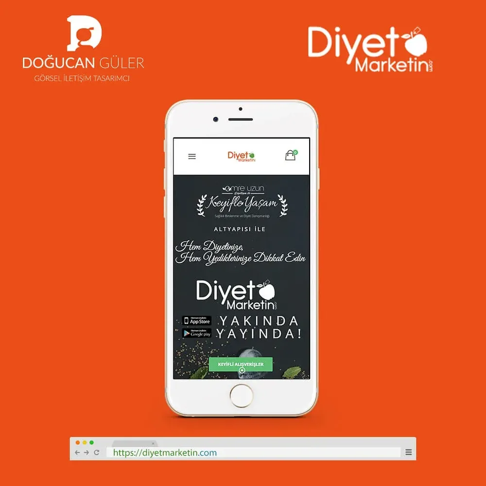 Diyet Marketin Corporate E-Commerce Website Design image 1