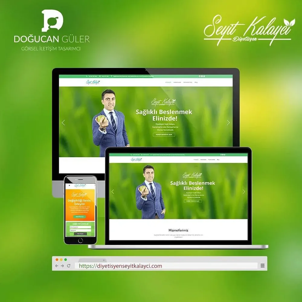 Dietitian Seyit K. Website Design