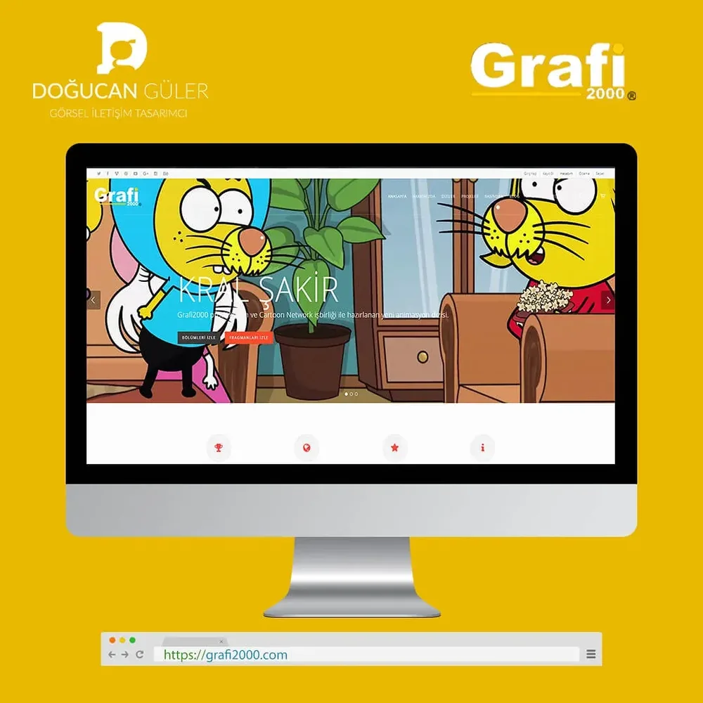 Grafi2000 Website Design image 1
