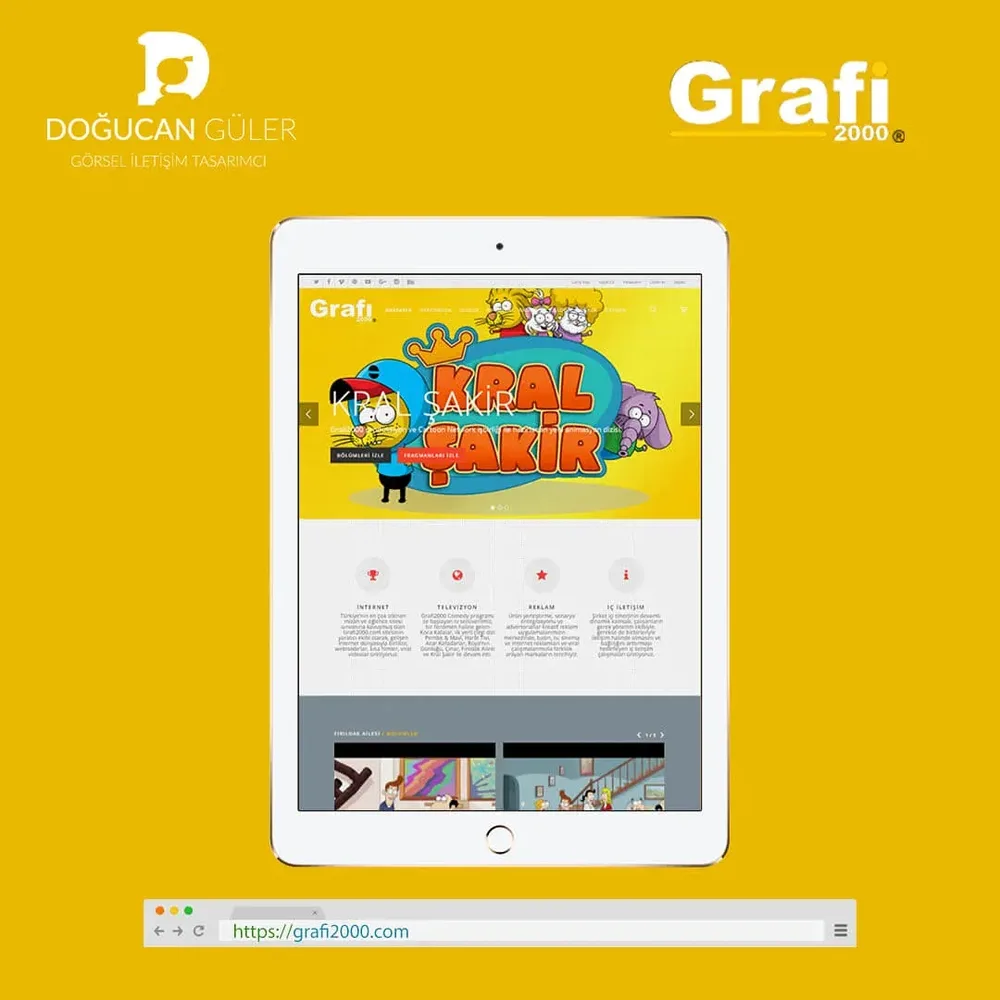 Grafi2000 Kurumsal Websitesi Tasarımı