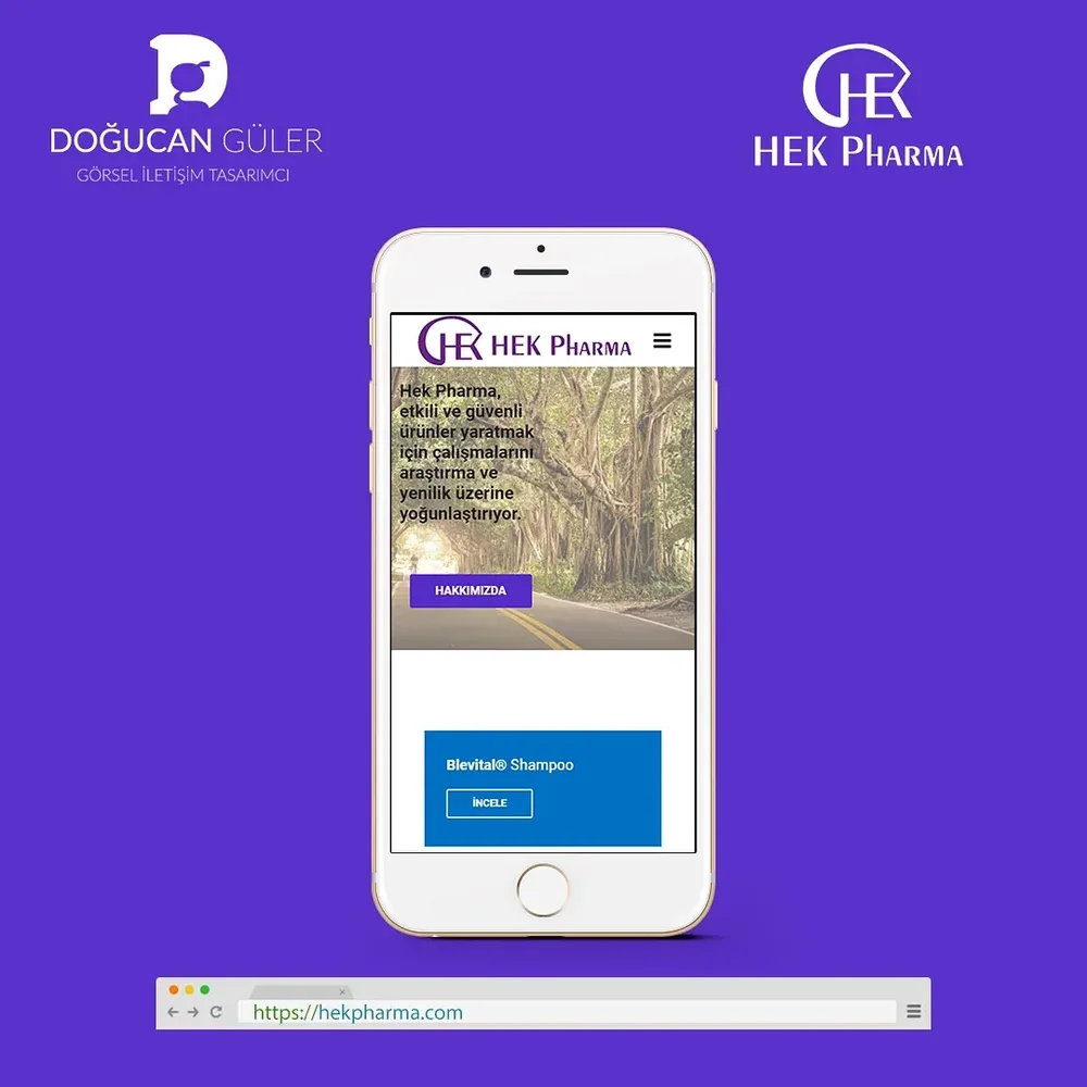 Hek Pharma Corporate Website Design