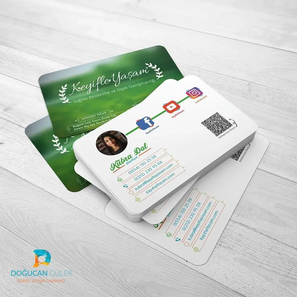 Keyifle Yaşam Business Card Design