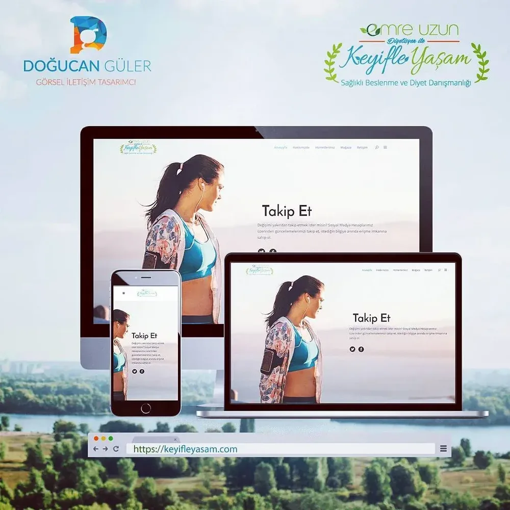Keyifle Yaşam Kurumsal Websitesi Tasarımı