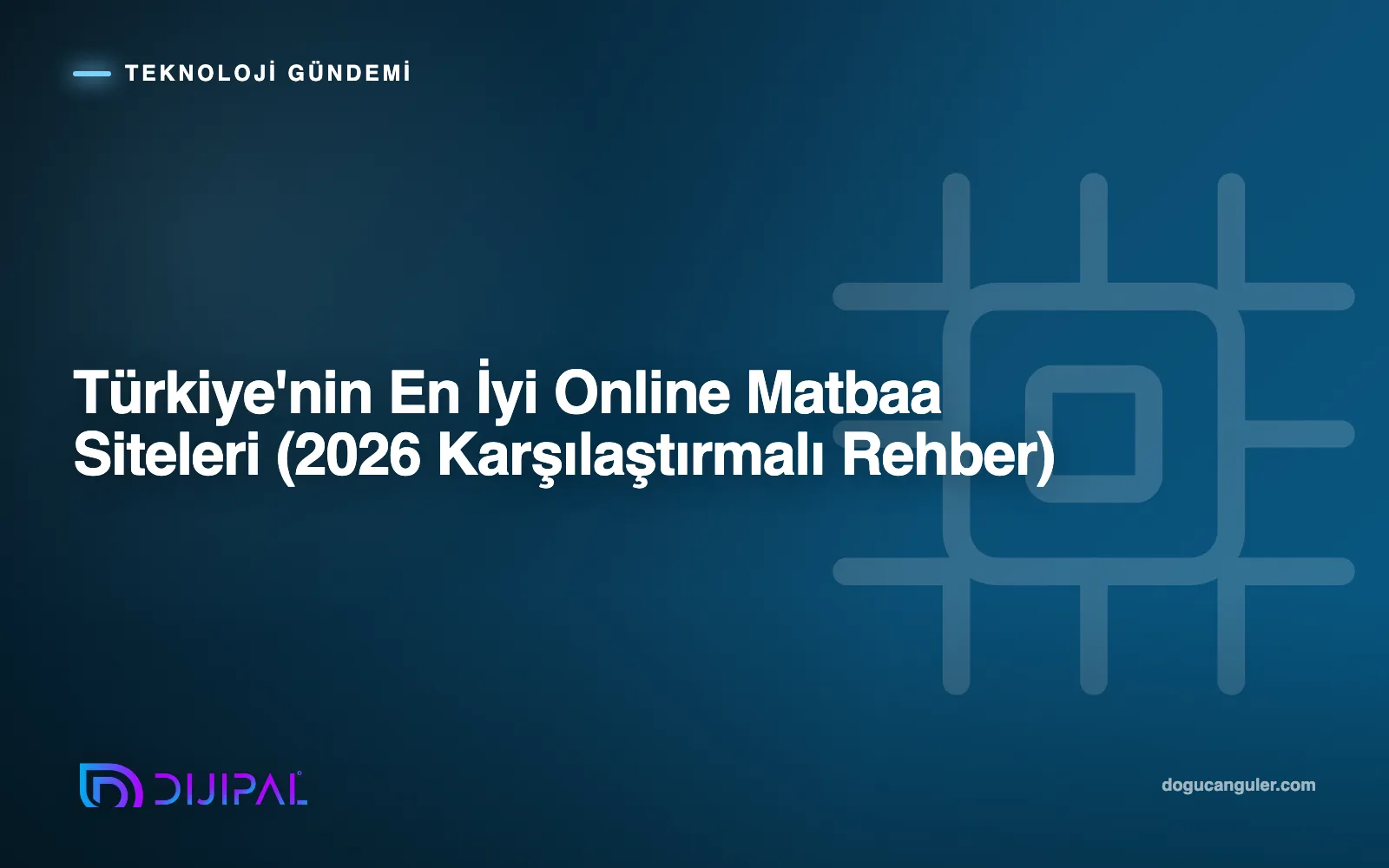 Turkey's Best Online Printing Sites (2026 Comparison Guide)
