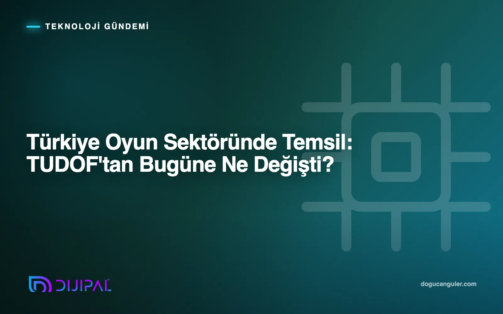 Mevlüt Dinç Runs as a Candidate for TUDOF!