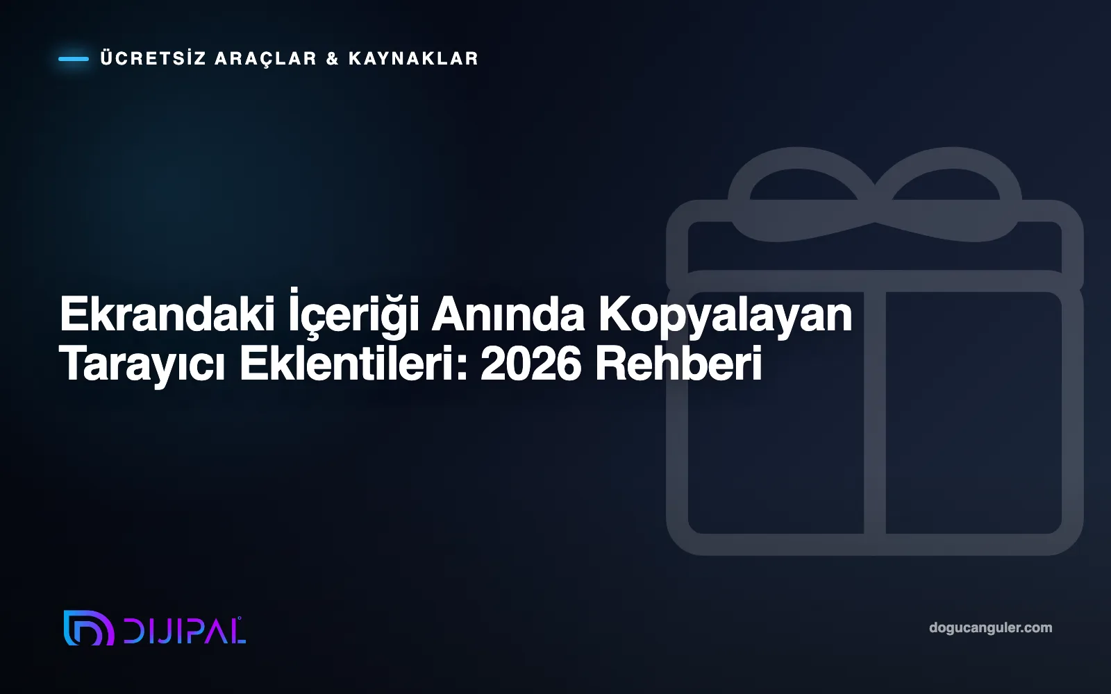 Ekrandaki İçeriği Anında Kopyalayan Tarayıcı Eklentileri: 2026 Rehberi