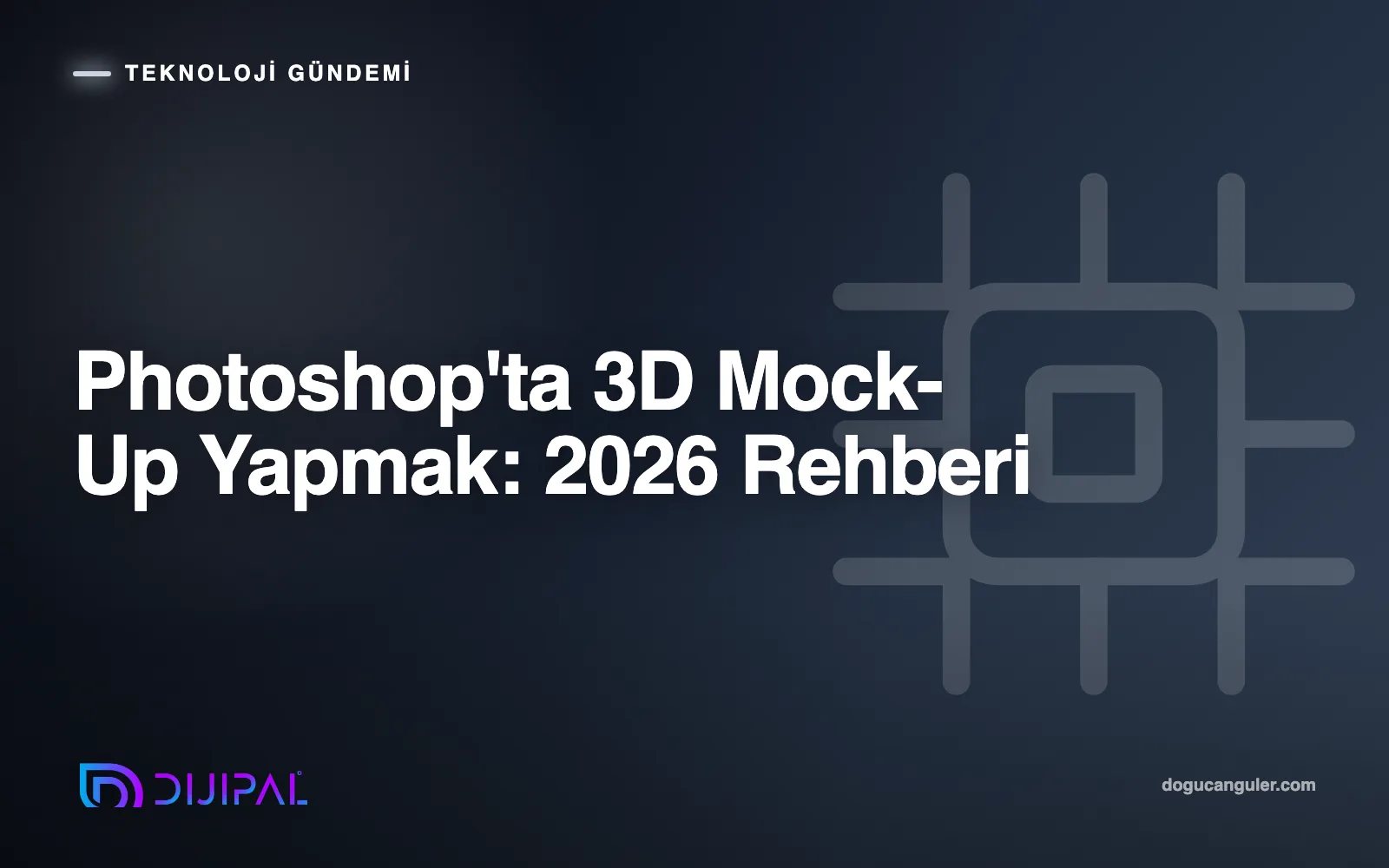 Creating a 3D Mock-Up in Photoshop