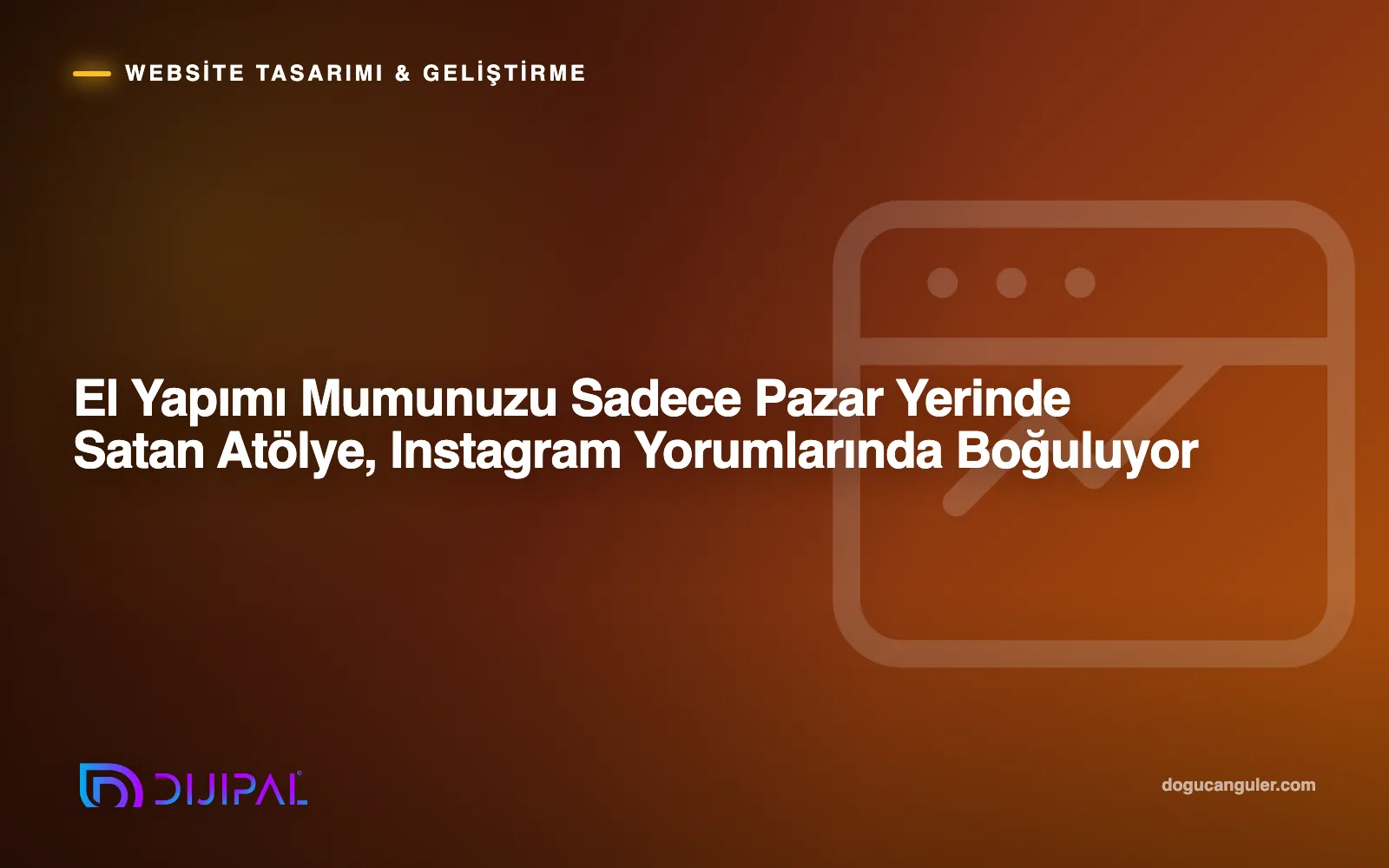 El Yapımı Mumunuzu Sadece Pazar Yerinde Satan Atölye, Instagram Yorumlarında Boğuluyor