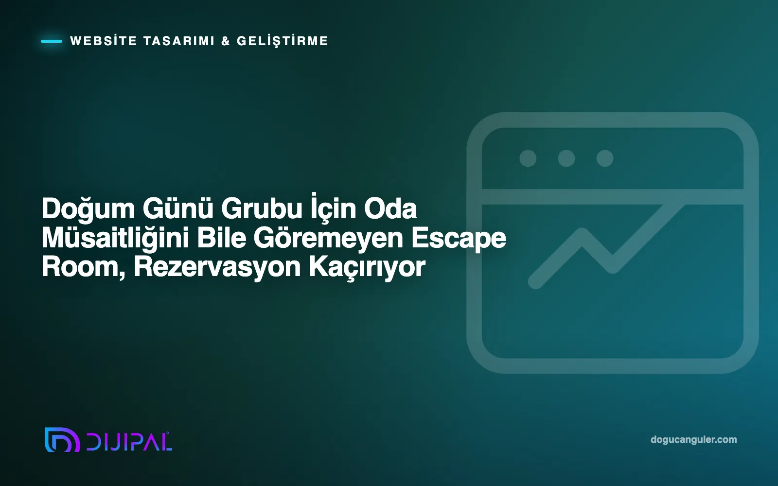 Doğum Günü Grubu İçin Oda Müsaitliğini Bile Göremeyen Escape Room, Rezervasyon Kaçırıyor