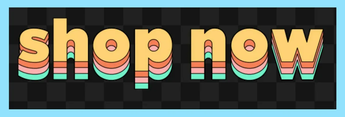 Şeffaf arka planlı bir GIF sticker örneği