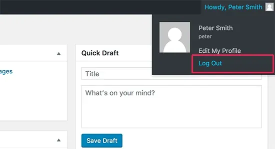 WordPress Çıkış Yap Bağlantısı Menüye Nasıl Eklenir?