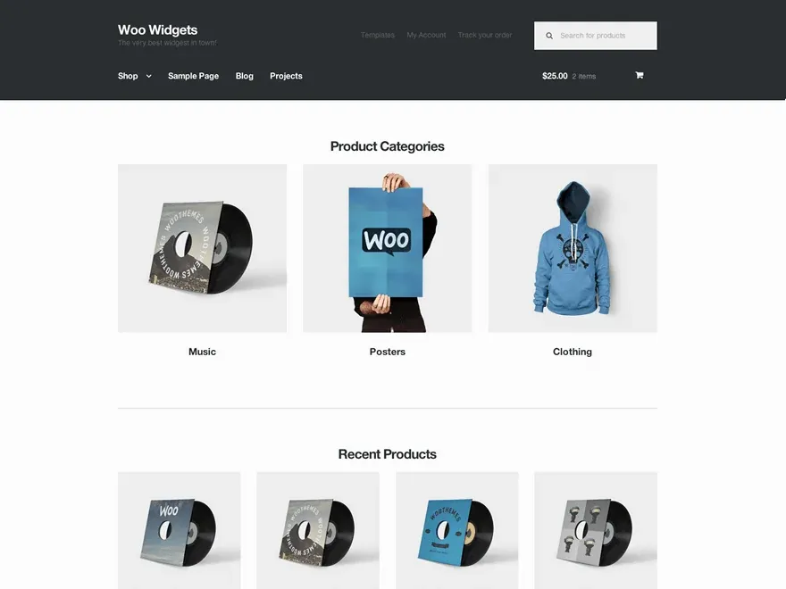 Storefront WooCommerce theme