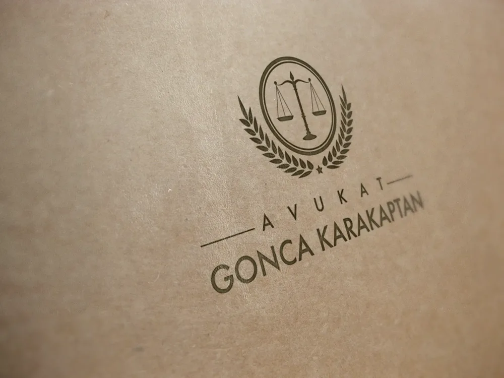 Avukat Gonca K. Logo Tasarımı görsel 3
