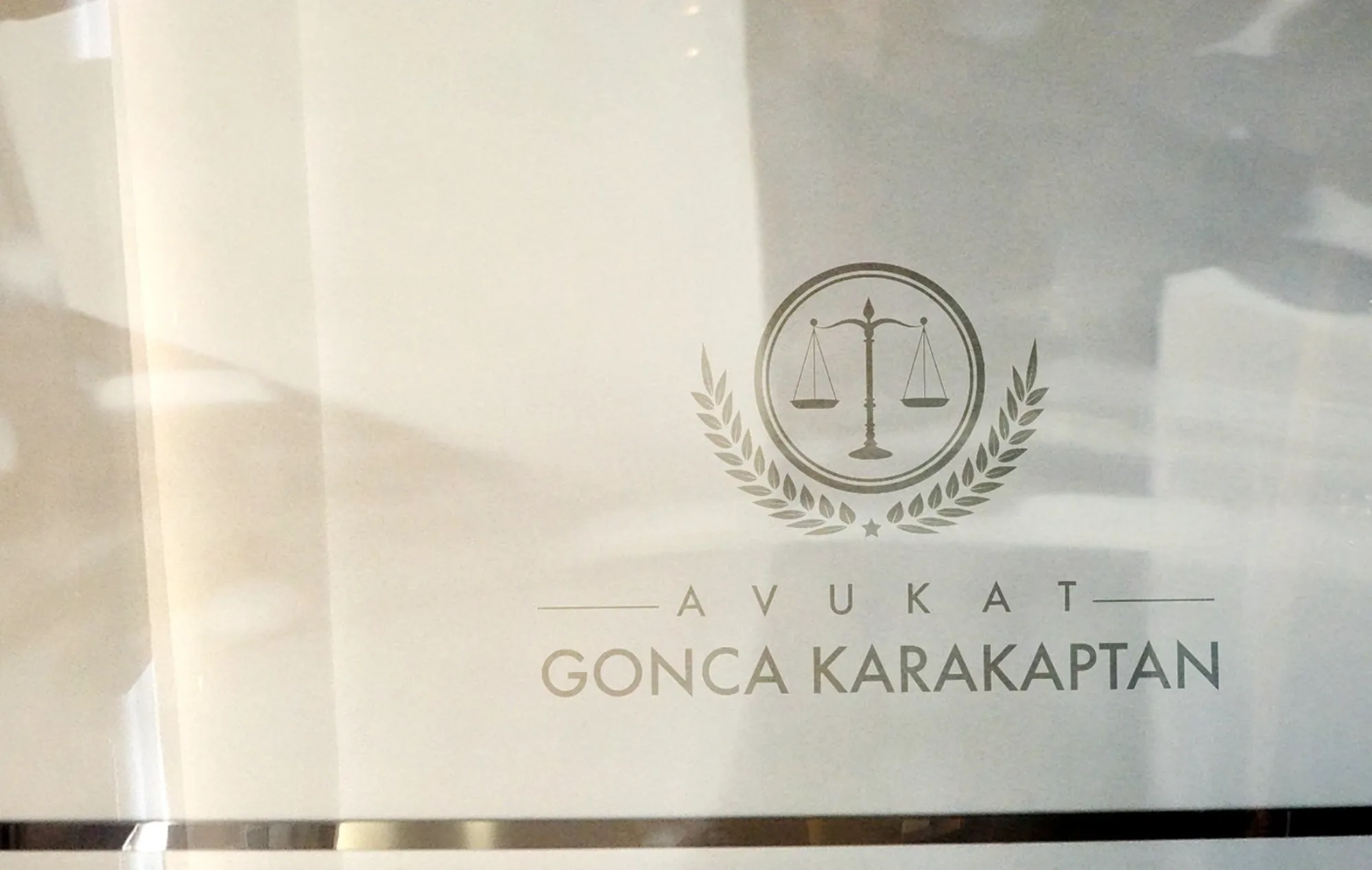 Avukat Gonca K. Logo Tasarımı görsel 4
