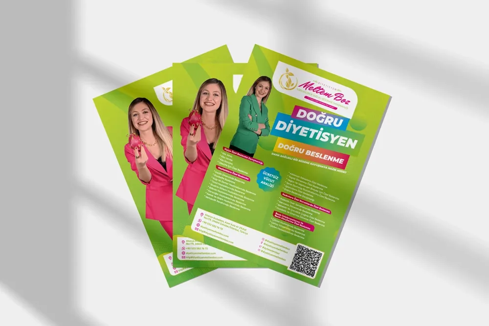 Brochure Design - Dietitian Meltem B. image 2