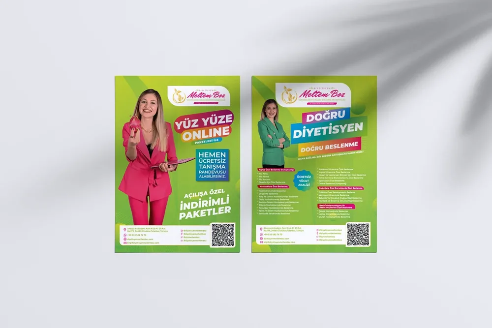 Brochure Design - Dietitian Meltem B. image 3