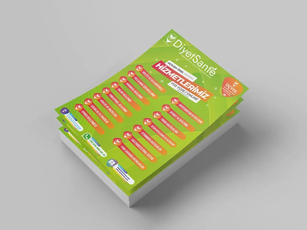 Brochure Design - Diyetsante Health Center image 2
