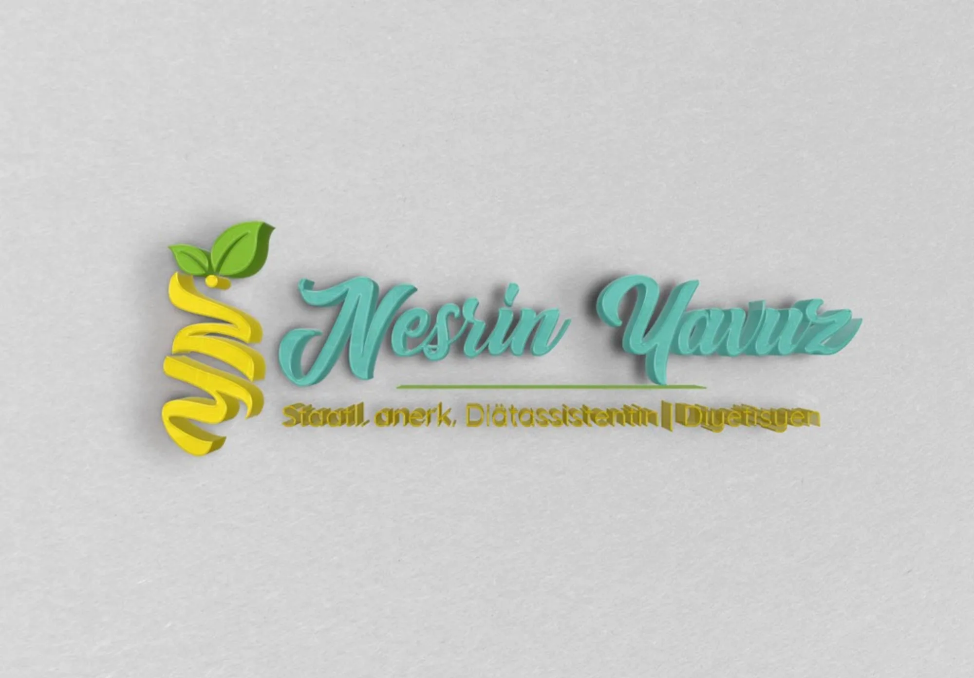 Dietician Nesrin Yavuz - Logo Design image 4