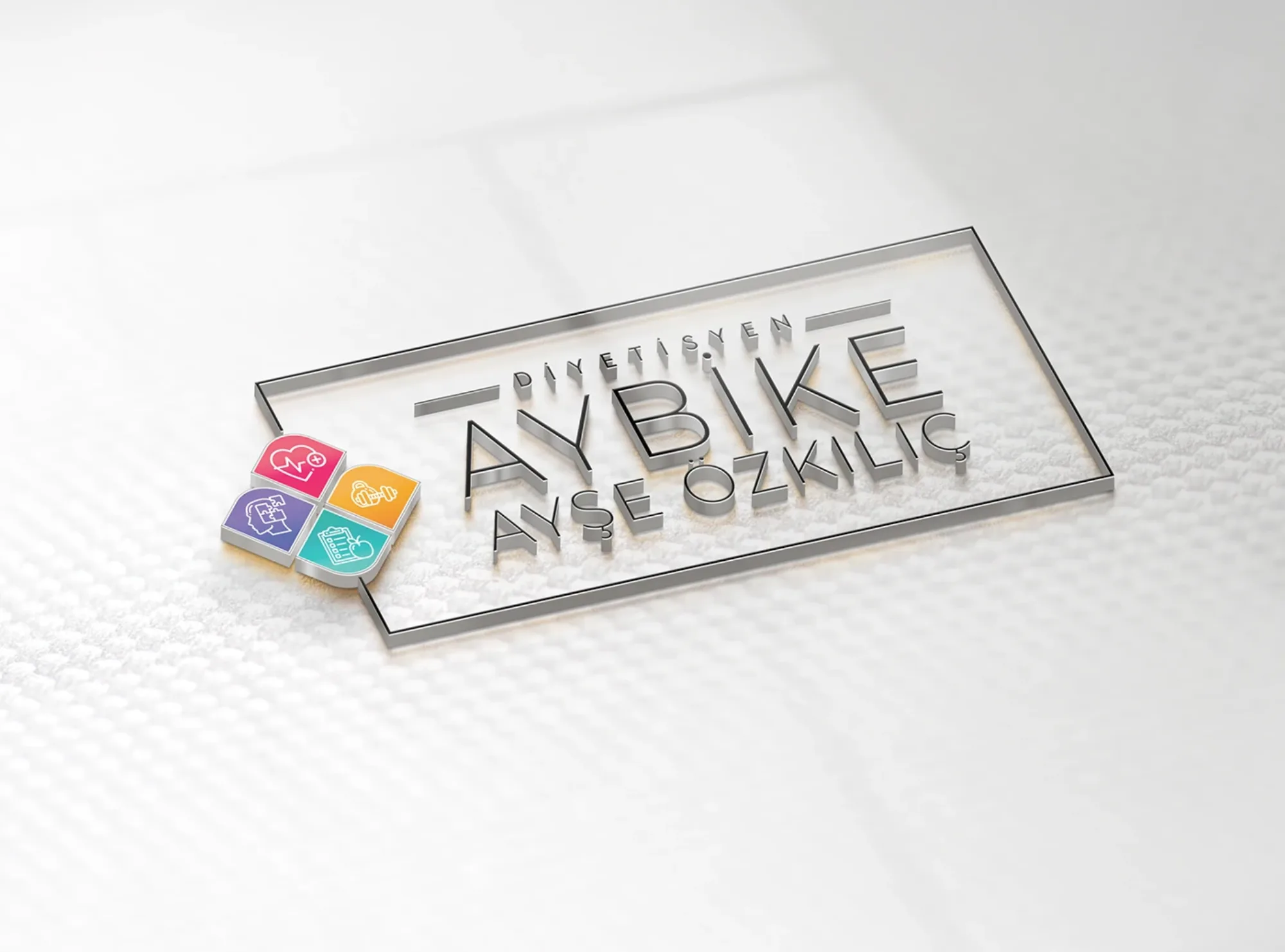 Dietitian Aybike Ö. - Logo Design görsel 1
