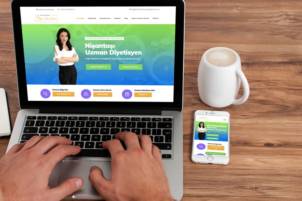 Dietitian Ayşe G. Güven - Website Design image 1