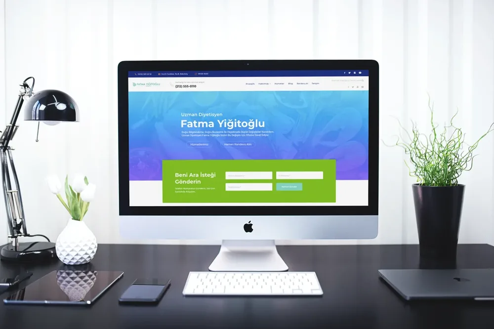 Dietitian Fatma Y. - Online Diet Website image 2