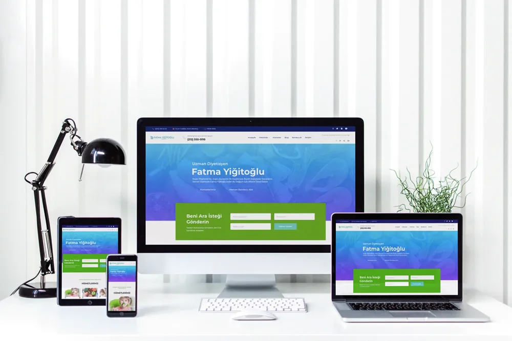 Dietitian Fatma Y. - Online Diet Website