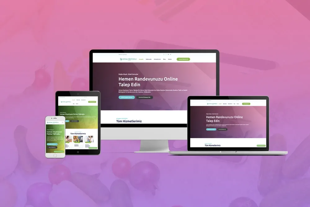 Dietitian Fatma Y. - Online Dietitian Website image 1
