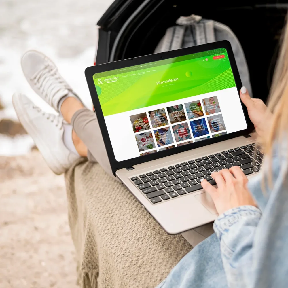 Dietitian Meltem B. - Website Design image 3