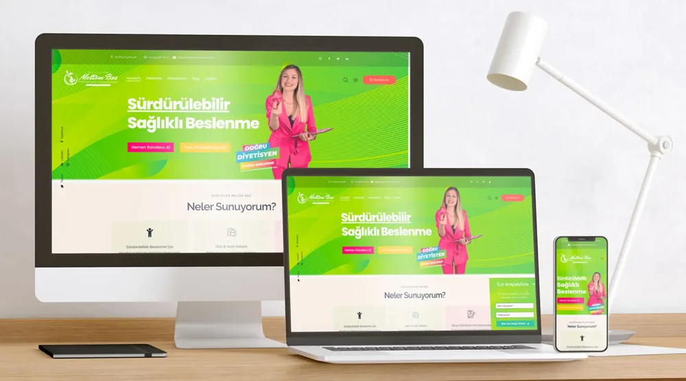 Dietitian Meltem B. - Website Design