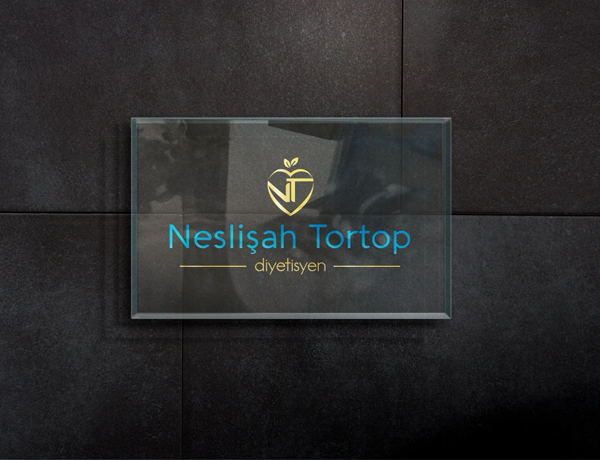 Dietitian Neslişah T. - Logo Design görsel 4
