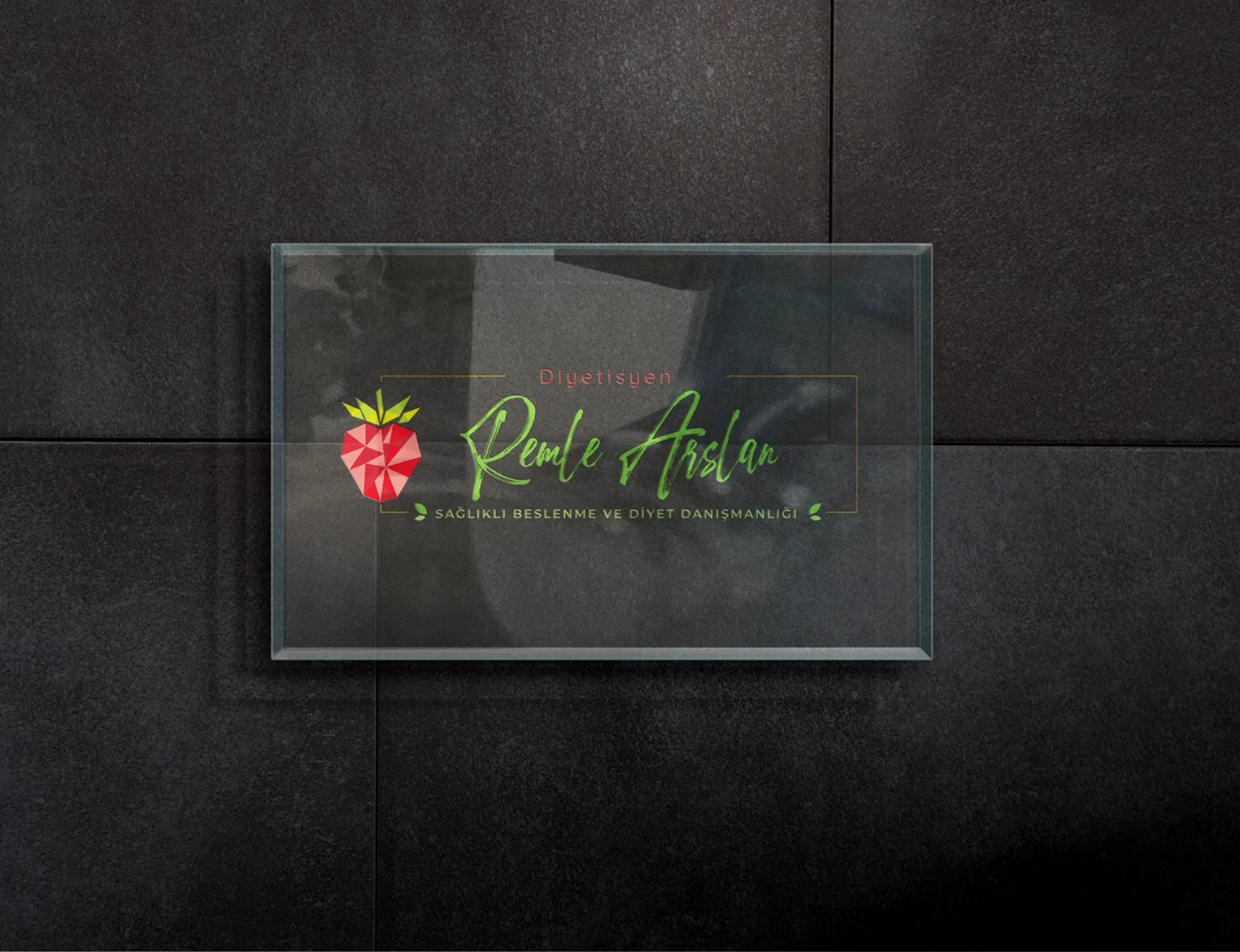 Dietitian Remle A. - Logo Design görsel 4