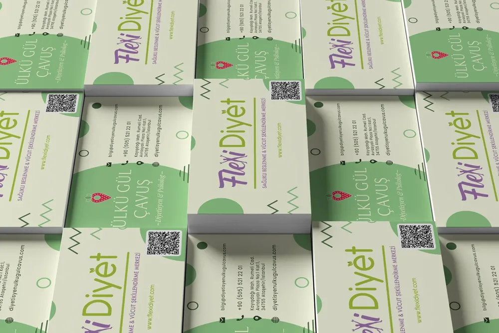 Dietitian Ülkü G. Çavuş - Business Card Design image 1