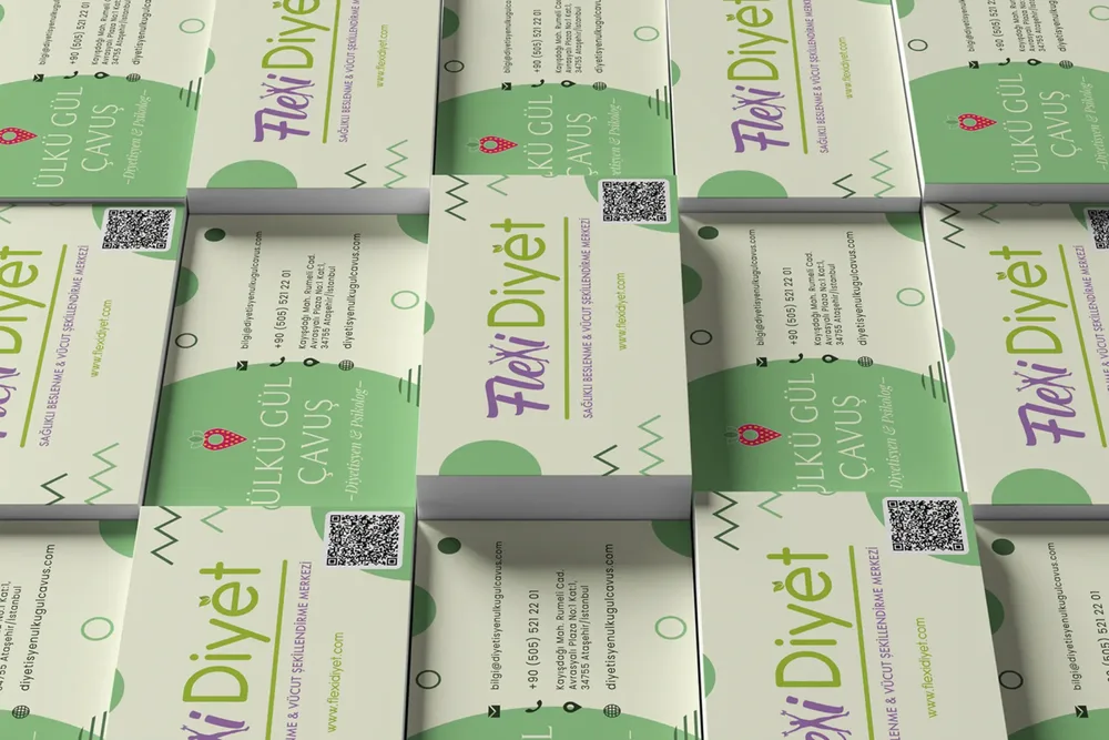 Dietitian Ülkü G. Çavuş - Business Card Design