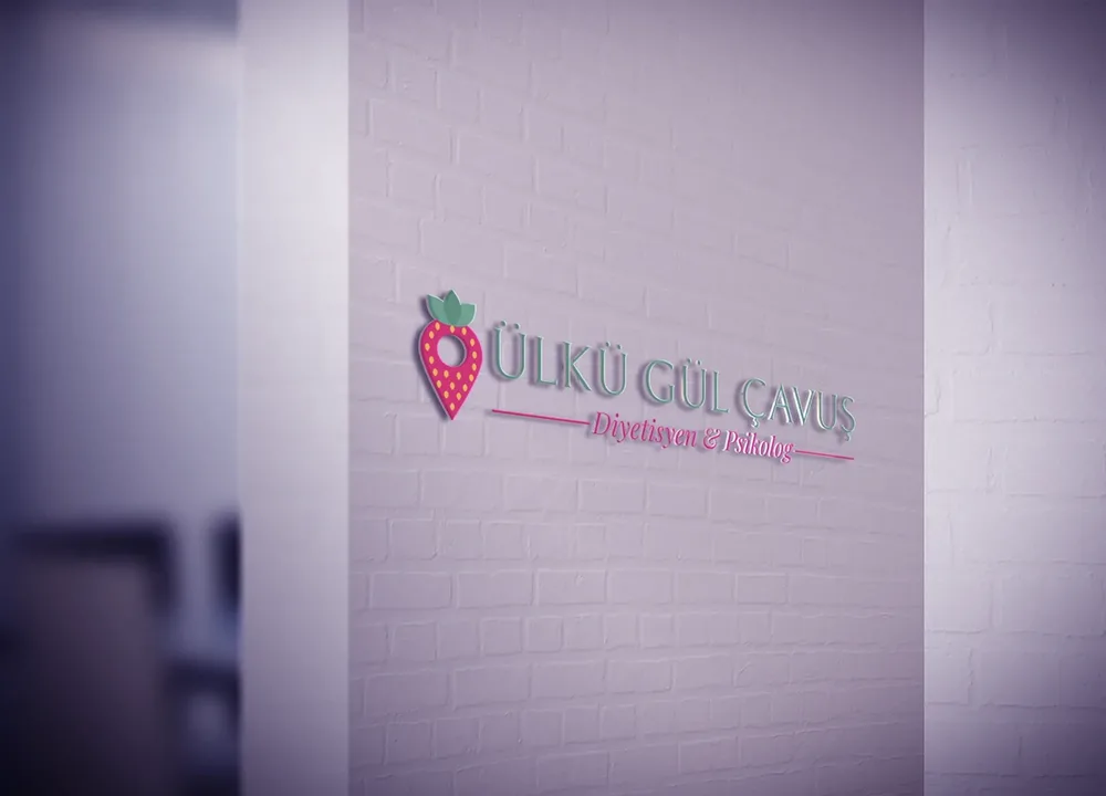 Dietitian Ülkü Gül Çavuş - Logo Design image 3