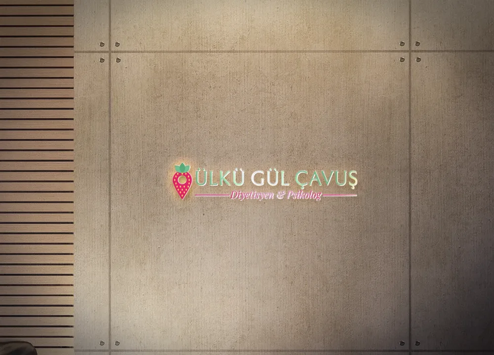 Dietitian Ülkü Gül Çavuş - Logo Design image 4
