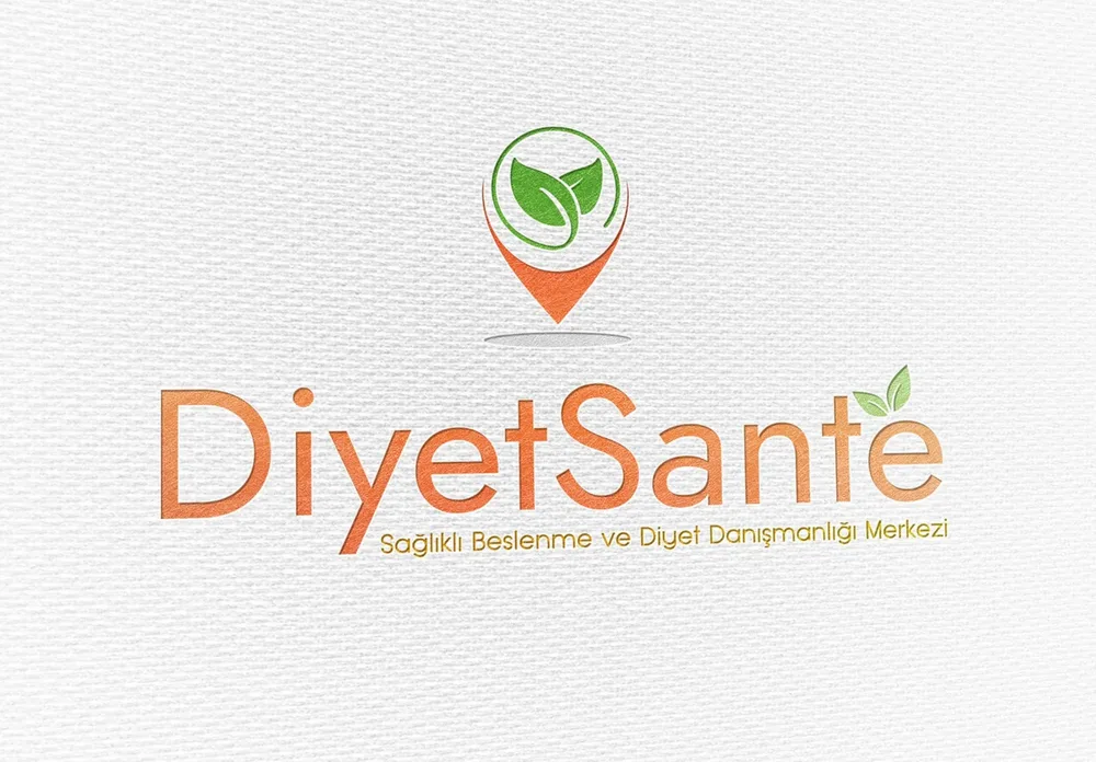 Diyet Sante - Dietitian Office Logo Design image 2