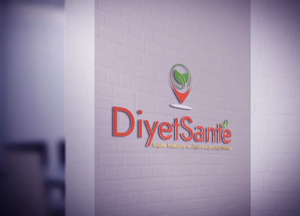 Diyet Sante - Dietitian Office Logo Design image 3