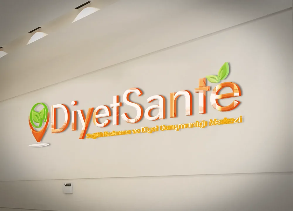 Diyet Sante - Dietitian Office Logo Design