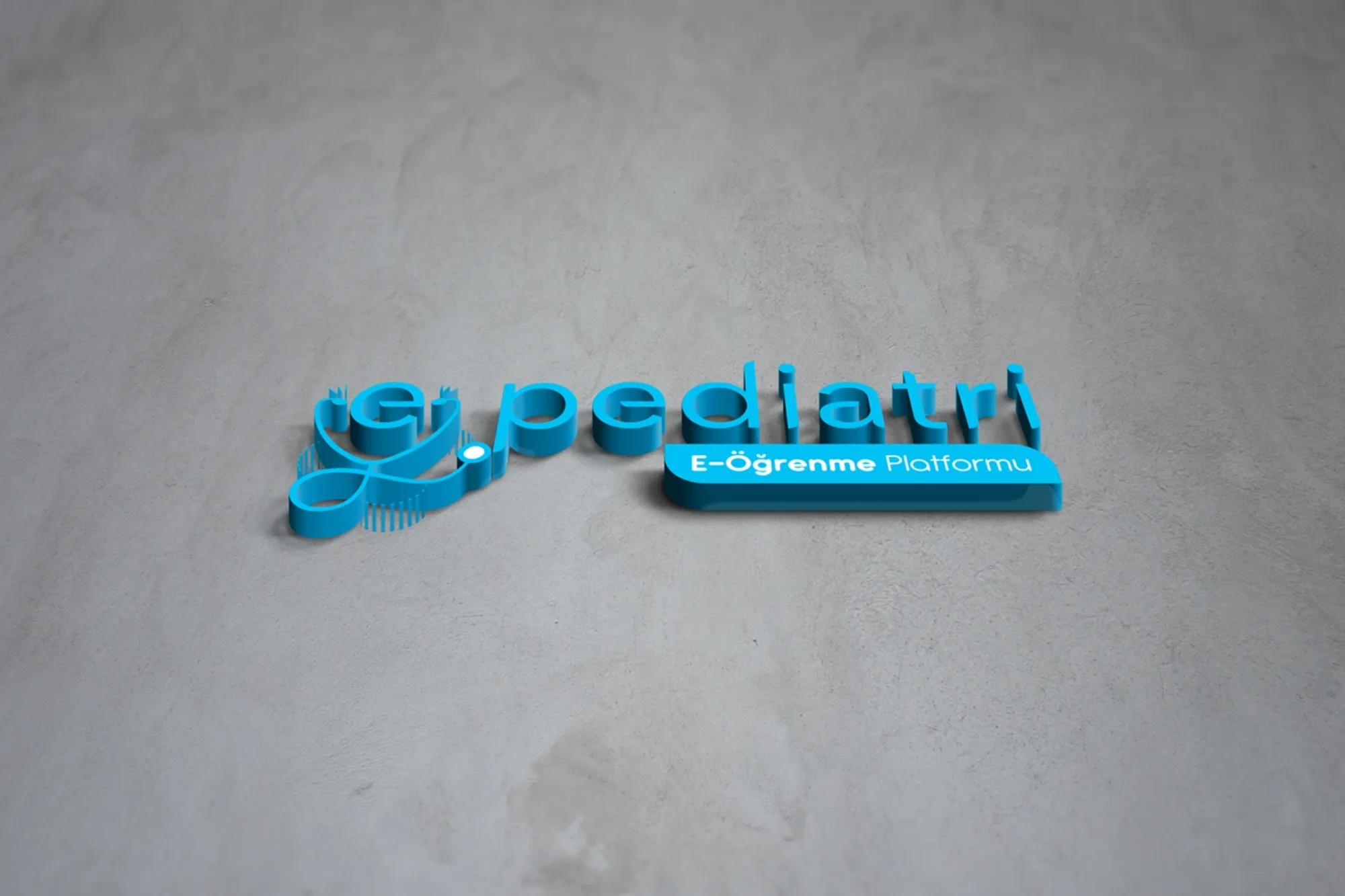 E-pediatri - logo design görsel 1