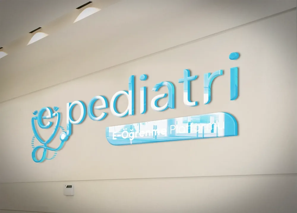 E-pediatri - Logo Design image 2