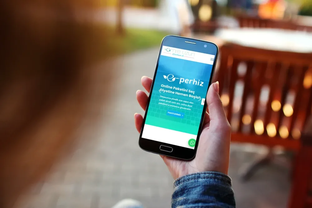 E-Perhiz - Online Diet Website Design image 1