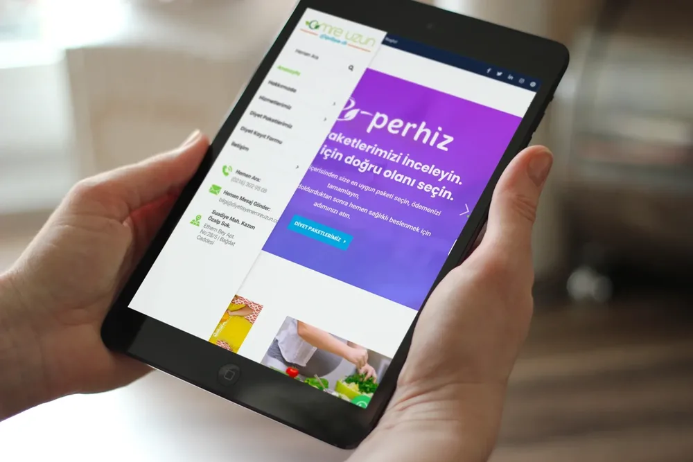 E-Perhiz - Online Diet Website Design image 3