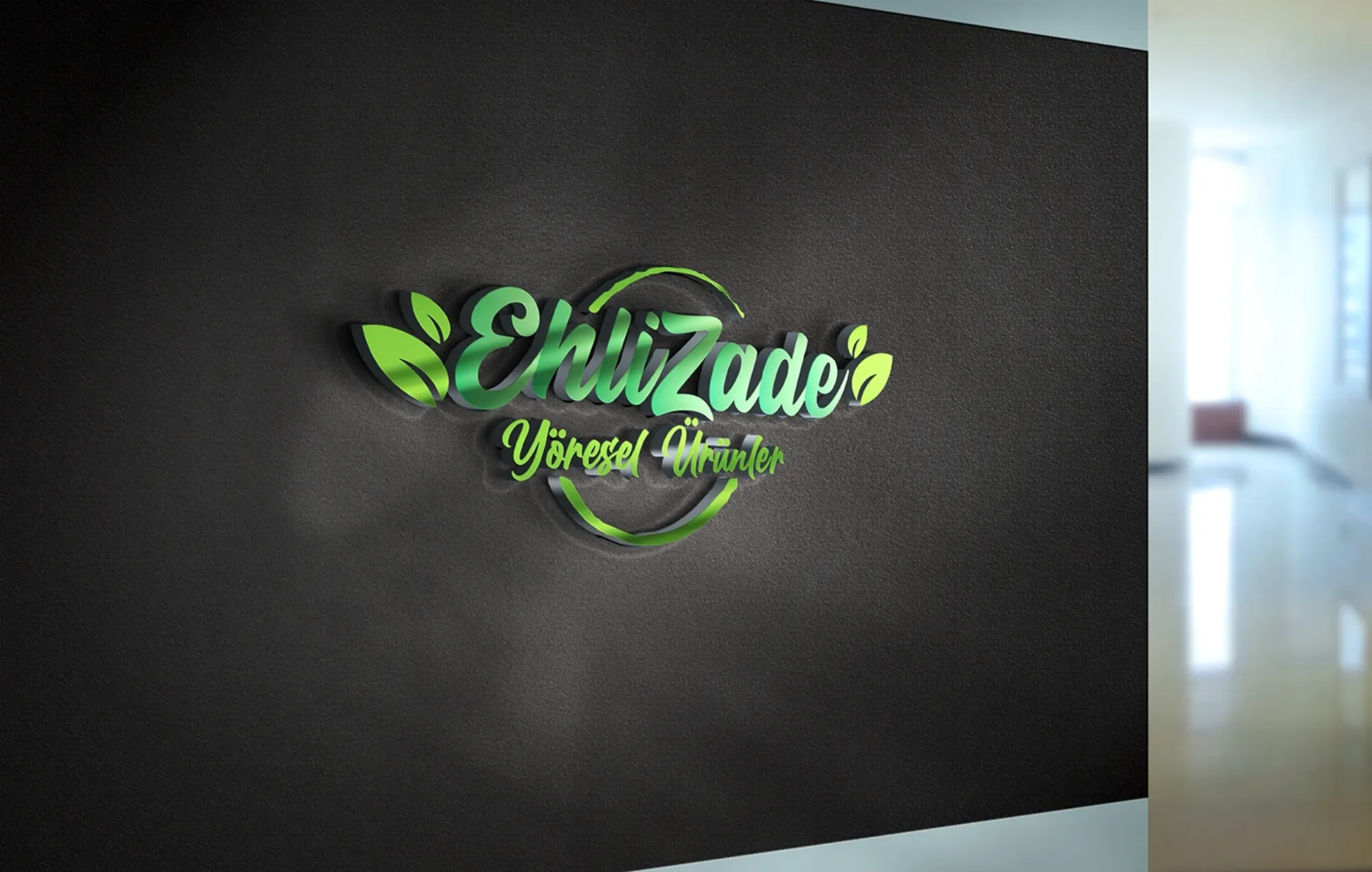 Ehlizade - Turkish Organic Products Brand - Logo Design image 4