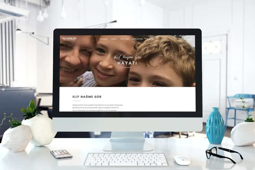 Elif Nağme Gür - Official Website Design & Development image 3