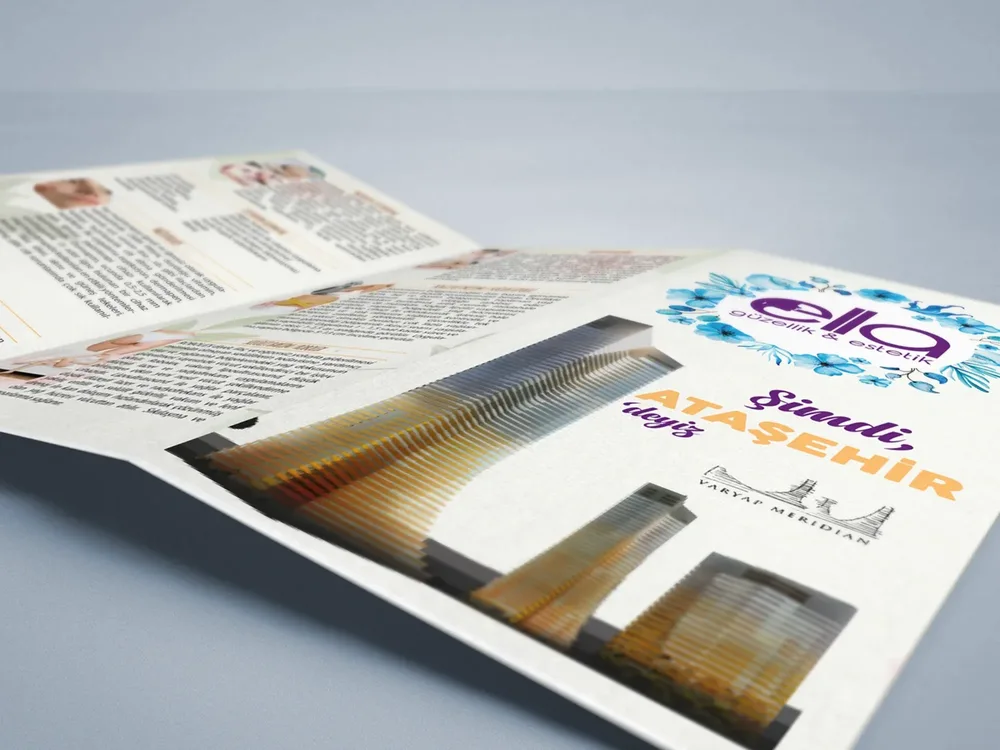 Ella Guzellik - Fold Brochure Design image 4