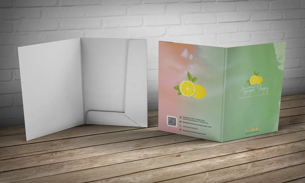 Folder Design - Dietitian Ayşegül Y. image 1