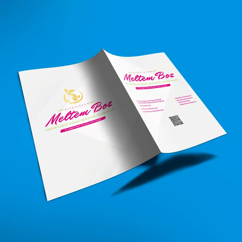 Folder Design - Dietitian Meltem B. image 2